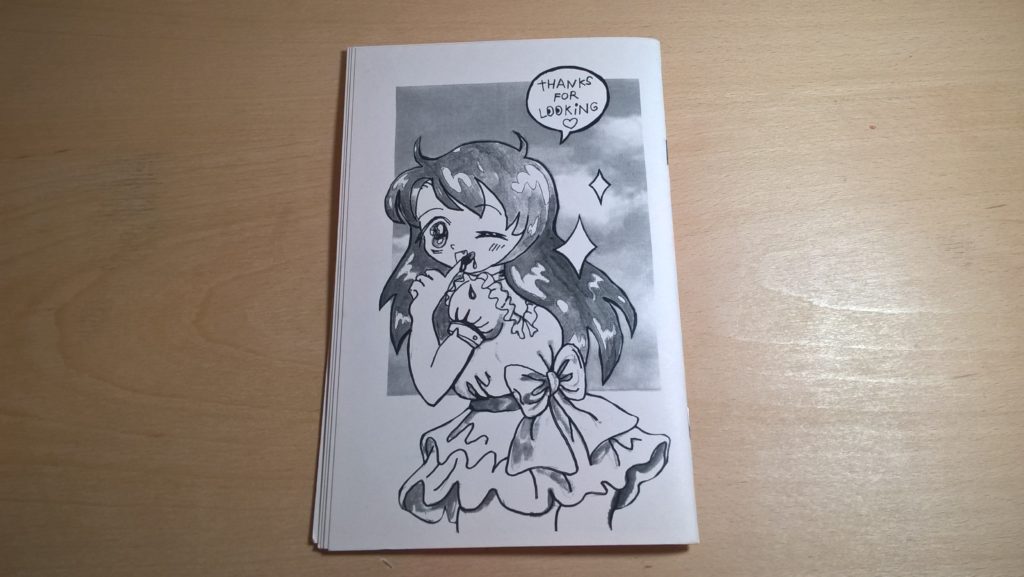 Cuteness is a Weapon but it Cuts Us Too Zine Back