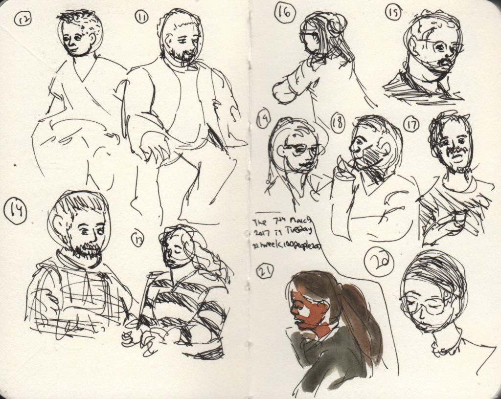 One week, 100 people 2017 #12-21
