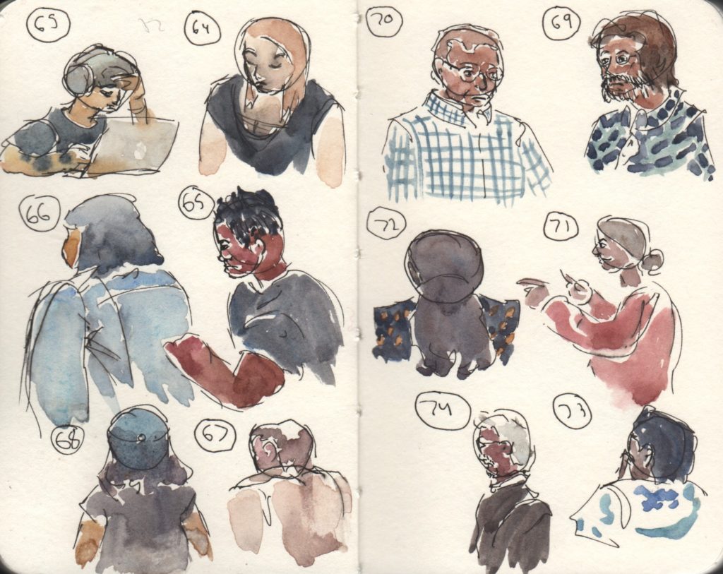 One week, 100 people 2017 #64-74