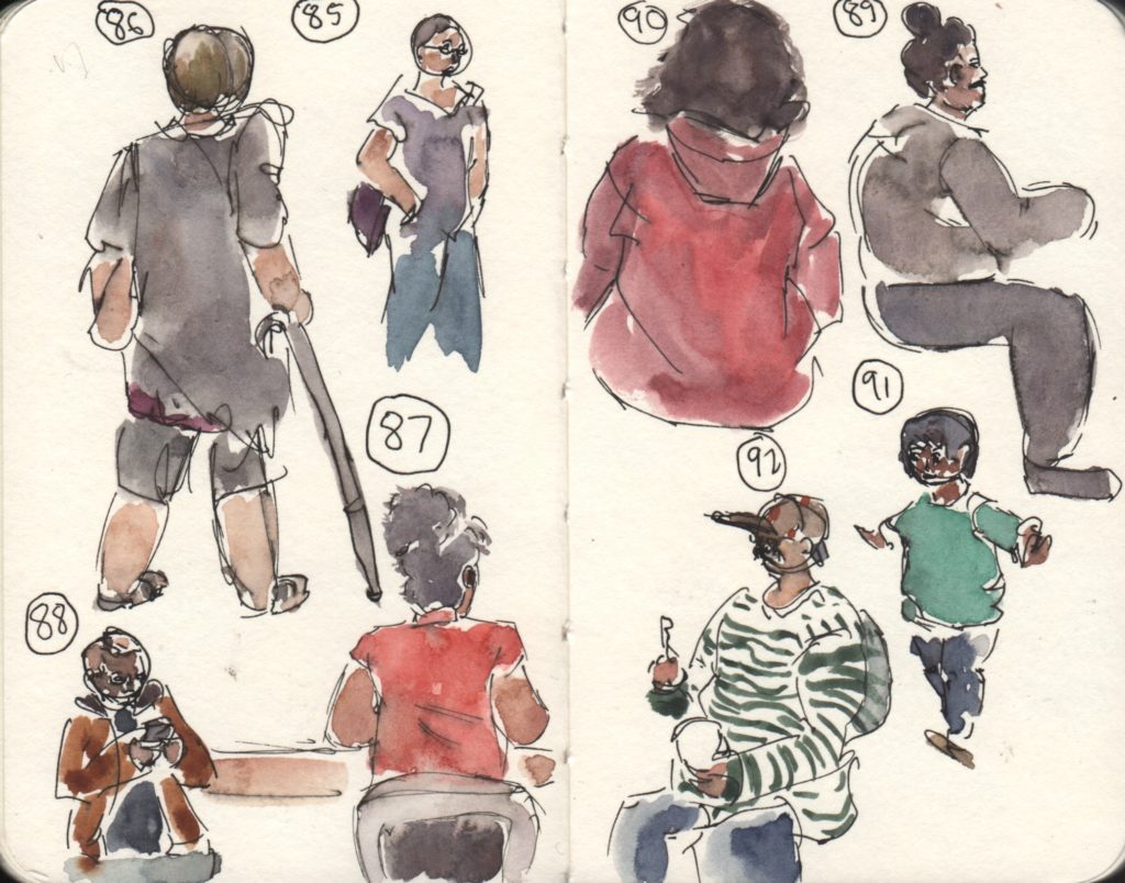 One week, 100 people 2017 #85-92