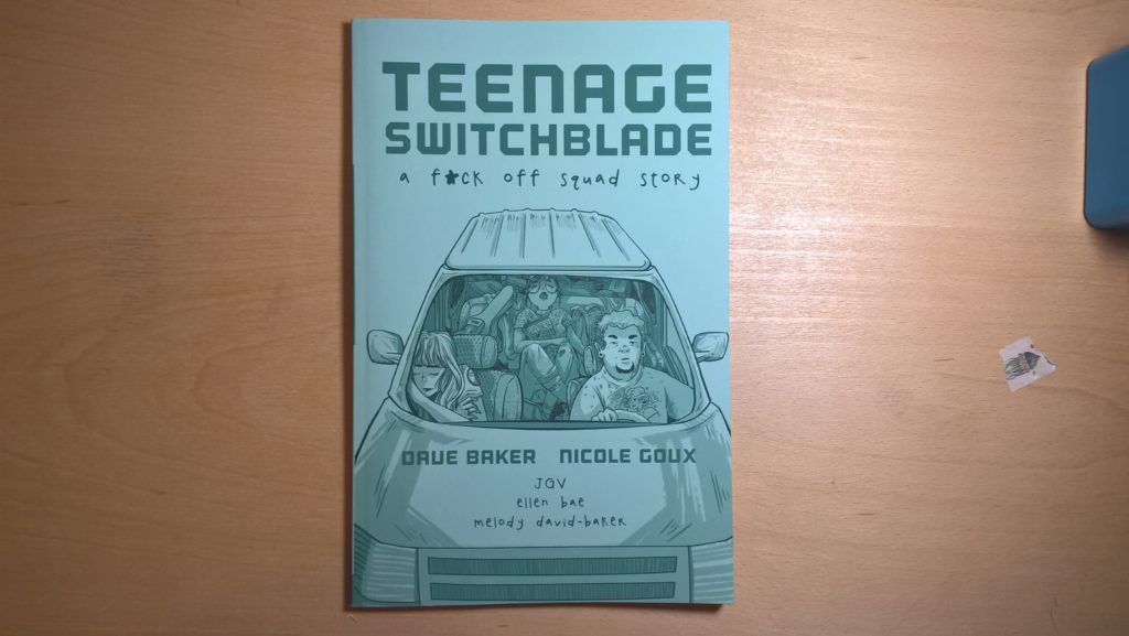 Teenage Switchblade Comic Front