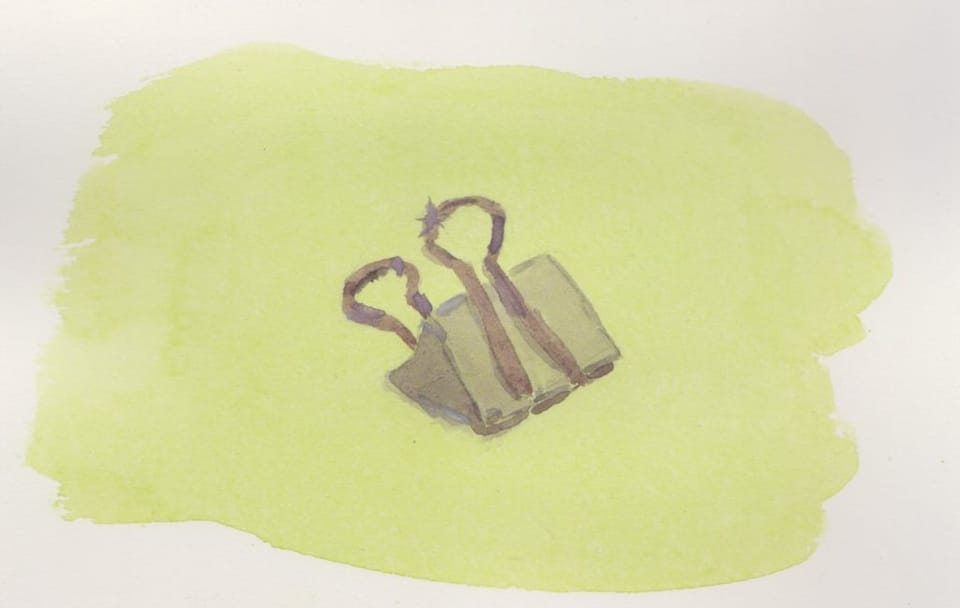 Still Life: Binder Clip