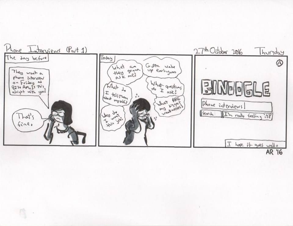 Phone Interviews (Part 1)
