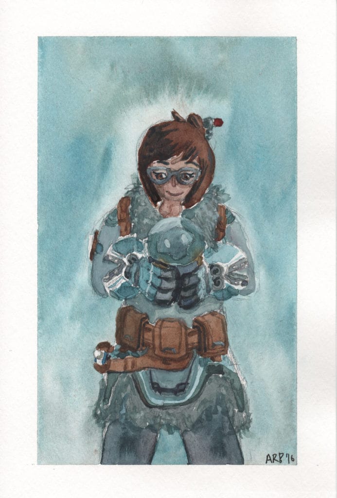 Mei-Ling Zhou (周美靈) Fanart