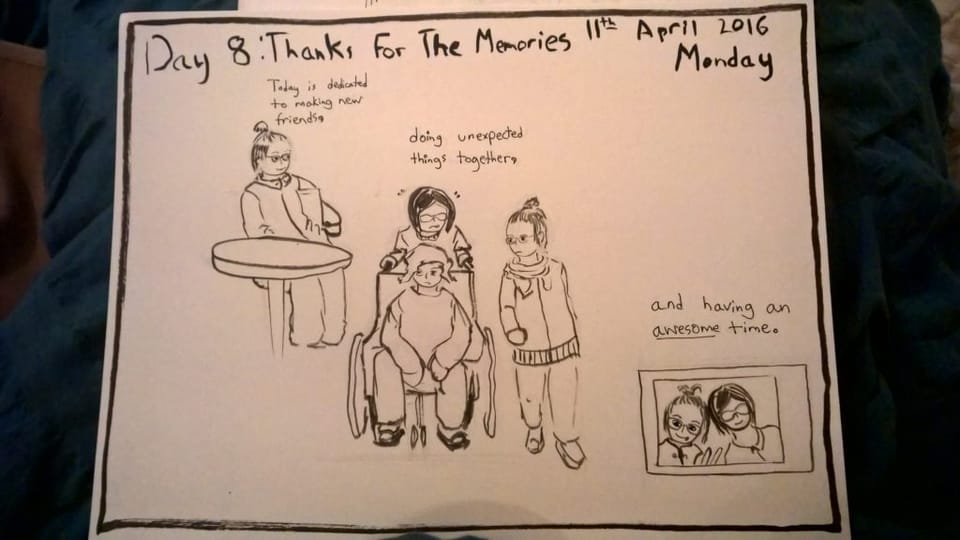 Day 8: Thanks For The Memories