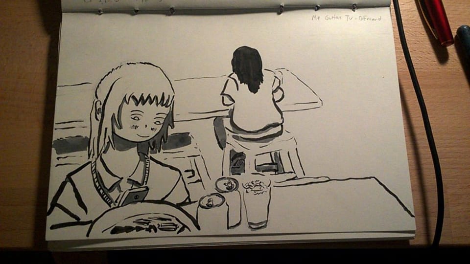 Inktober/Kpoptober Day 21: Me Gustas Tu by GFriend
